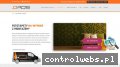 Screenshot strony www.produkcjafototapet.pl