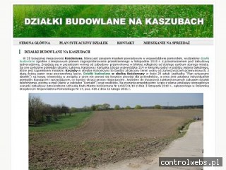 działki budowlane kościerzyna