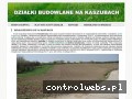 Screenshot strony dzialkibudowlane.biz