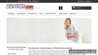 hurt odzieży