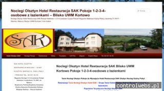 Hotel Olsztyn - Noclegi Restauracja SAK