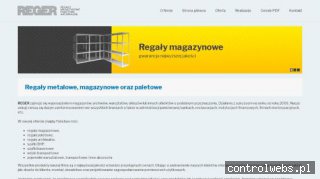 Regały paletowe reger