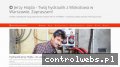 Screenshot strony hydraulicy.warszawa.pl