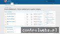 Screenshot strony www.forum-zadluzonych.pl