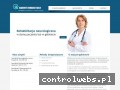 Screenshot strony www.rehabilitacja-neurologiczna.com