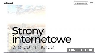 Strony www, sklepy internetowe - PABLONET
