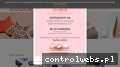 Screenshot strony www.slodkieupominki.pl