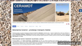 Ceramot - materiały sypkie