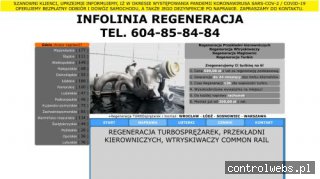 REGENERACJA - NAPRAWA TURBOSPRĘŻAREK