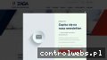 Screenshot strony www.zaga.pl