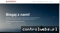 Screenshot strony jak-biegac.pl