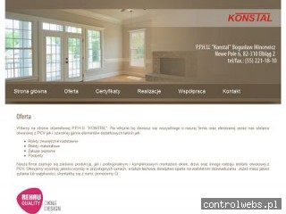 PPHU Konstal - montaż okien