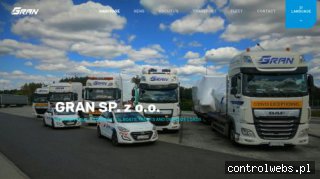 GRAN transport ładunków ponadnormatywnych