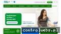 Screenshot strony www.luxmed.pl
