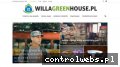 Screenshot strony www.willagreenhouse.pl