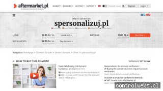 Spersonalizuj.pl - napisy 3D