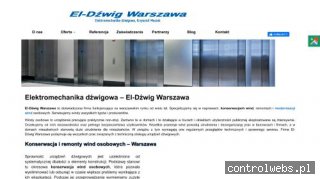 EL-DŹWIG montaż dźwigów
