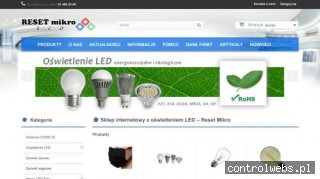 Reset Mikro - artykuły elektroniczne
