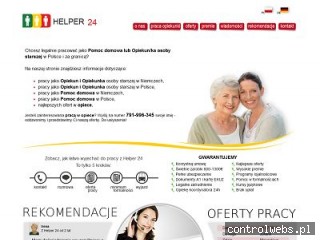 Opieka Niemcy, praca, opiekunka osób starszych – Helper 24