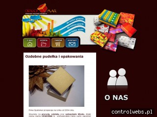 OPAKOMAR: Opakowania ozdobne