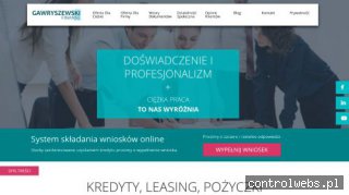 GAWRYSZEWSKI Pożyczki bez biku