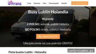 Przewozy do holandii