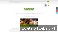 Screenshot strony www.pgrproeko.pl