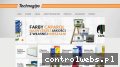 Screenshot strony technogips.pl