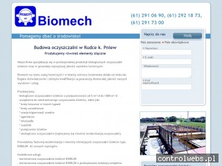 BioMech - oczyszczalnie ścieków