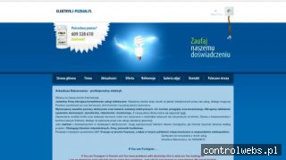 Arkadiusz Balcerowicz - instalacje elektryczne Poznań