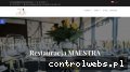 Screenshot strony restauracjamaestra.pl