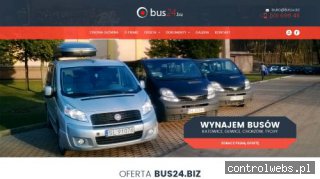 Bus24.biz- usługi transportowe, wynajem busów