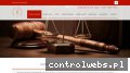 Screenshot strony kancelarianiedzwiedz.pl