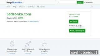 SADZONKA sklep ogrodniczy