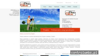 PROGLOB obsługa geodezyjna