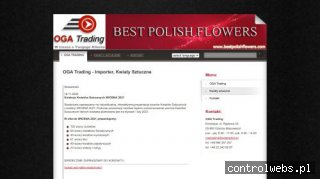 OGA TRADING IMPORTER KWIATY SZTUCZNE