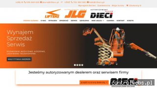 Wynajem podnośników nożycowych