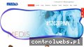 Screenshot strony www.medis.pl