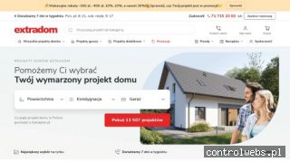 Domy z pomieszczeniem gospodarczym - Projekty Domów