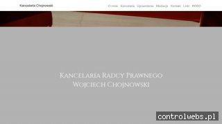 RADCA PRAWNY W.CHOJNOWSKI kancelaria