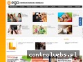 Screenshot strony www.ego.wroc.pl