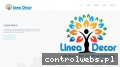 Screenshot strony lineadecor.pl