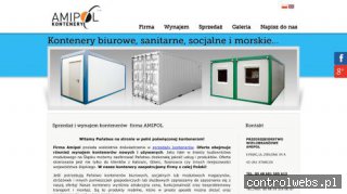 AMIPOL kontenery sanitarne