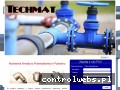 Screenshot strony www.techmatgazownictwo.pl