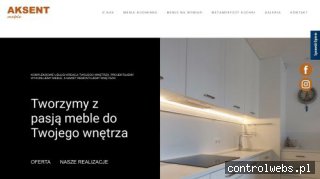 Meble kuchenne, remonty mieszkań - Aksent