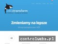 Screenshot strony orcatransform.pl