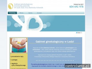 GINEKOLOG E.BABIŃSKA-SZMIDT badania ginekologiczne
