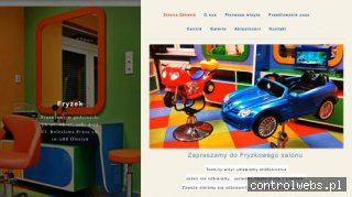 FRYZEK pierwsze strzyżenie