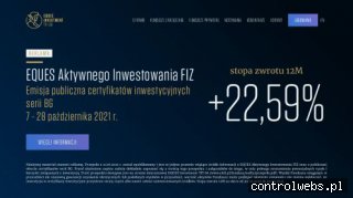 Eques Investment TFI SA - fundusze inwestycyjne