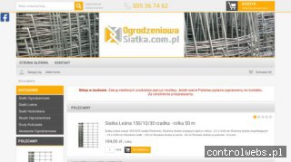 Siatka ogrodzeniowa Łódź
